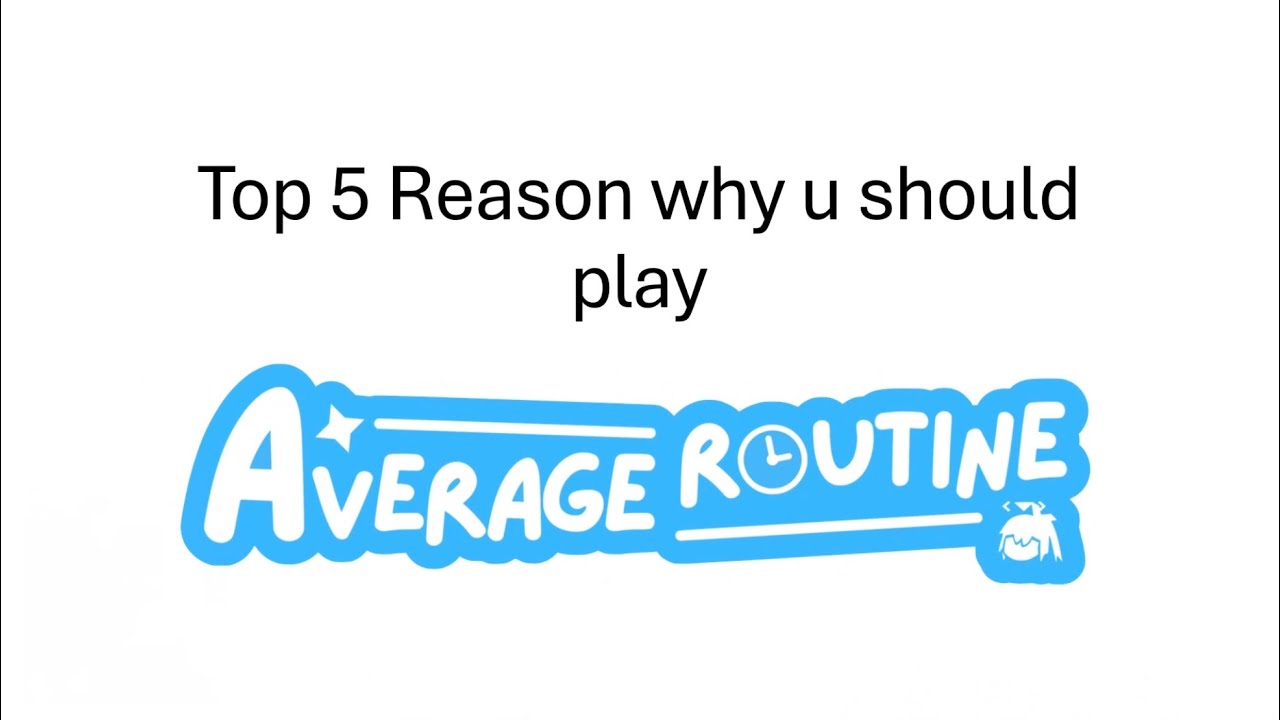 Average Routine - Steam Release Trailer - YouTube