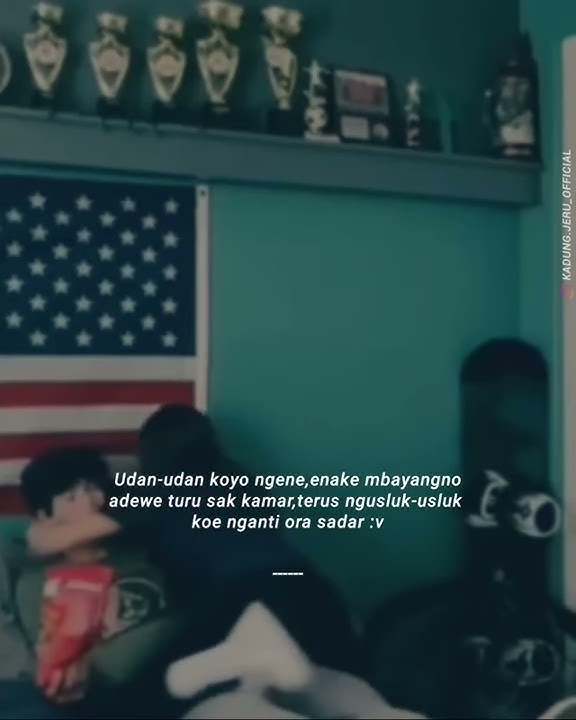 story wa 30detik || pas Karo Hawane seng udan ae ora glm terus terang😂