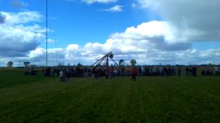 Pumpkin Chuckin' 2012 at Johnsons Pumpkin Farm in Standish Michigan