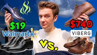 How $19 Walmart Loafers Compare to $740 Logging Shoes.