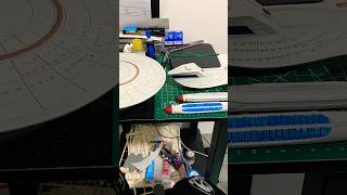 1/1400 USS Ambassador(NX-10521) build in progress
