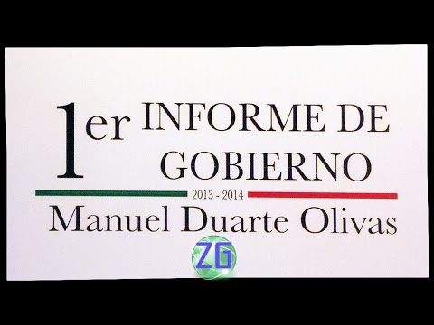 Primer Informe de Gobierno del Alcalde Manuel Duarte | ZG Meoqui