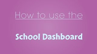 K12 Content - School Dashboard How-To