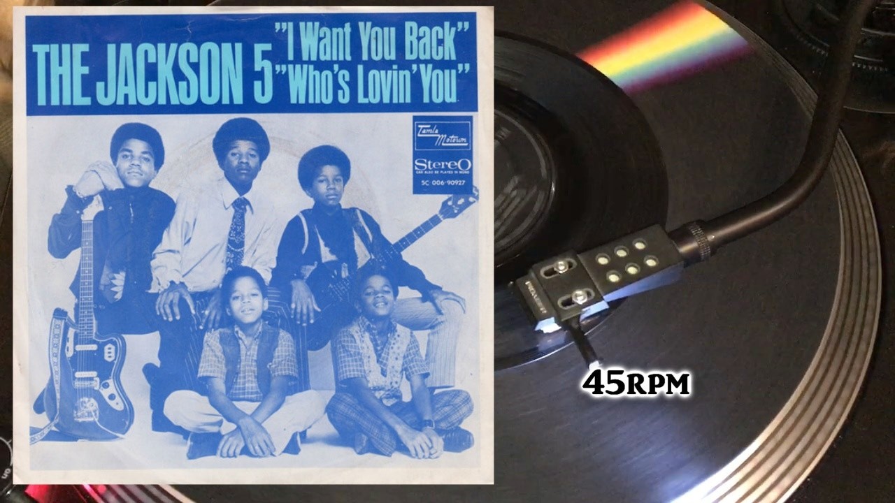 The Jackson 5 - I Want You Back, 1969, Tamla Motown - TMG 724