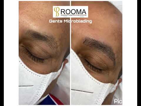 Gents Microblading and Reshaping permanently by ROOMA KOCHI AND CALICUT