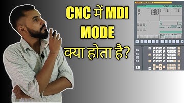 Mdi mode in cnc | mdi mode kya h