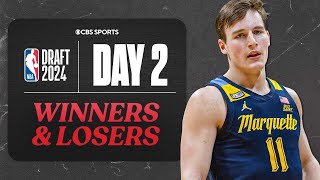 BIGGEST Winners & Losers from second round of 2024 NBA Draft I CBS Sports