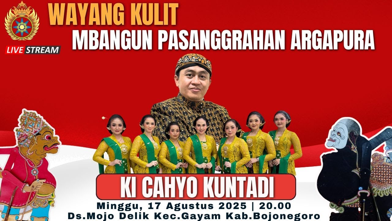 WAYANG KULIT KI CAHYO KUNTADI || LAKON "PASANGGRAHAN ARGAPURA"