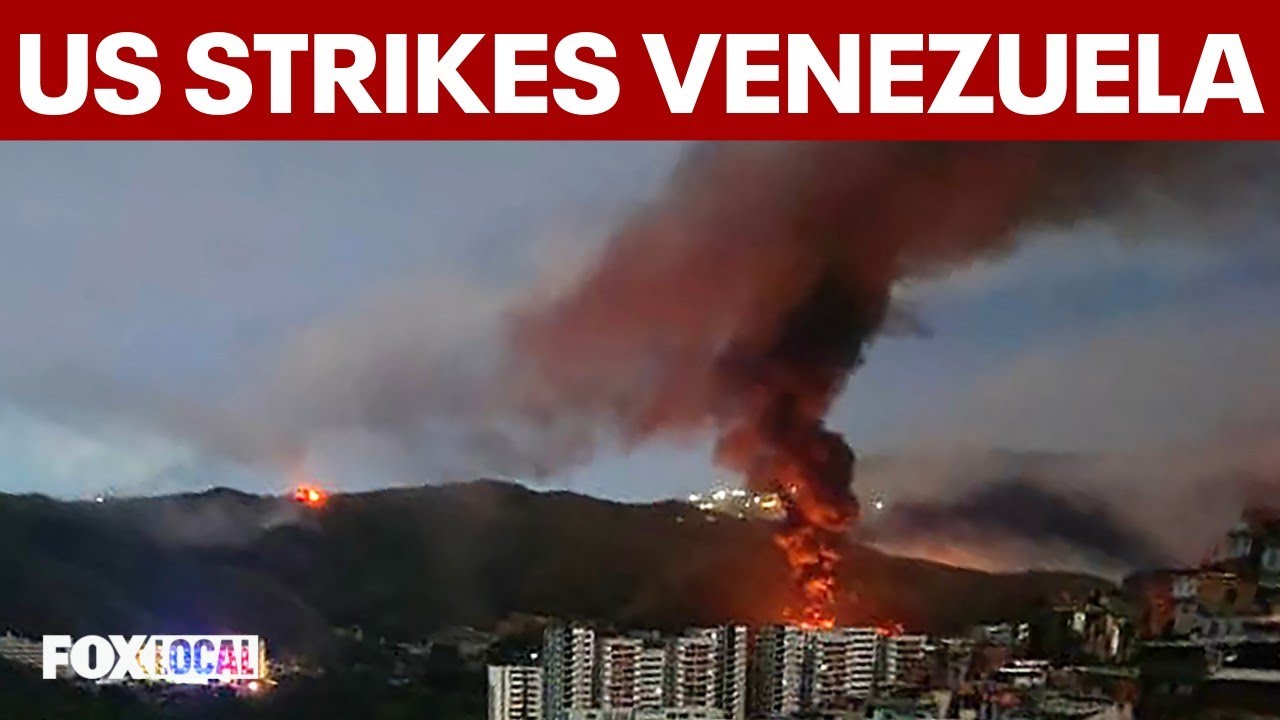 US strikes in Venezuela with Maduro captured, explosions shake Caracas: Reports