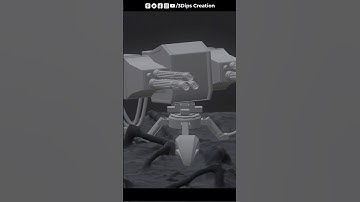 How I Created a Robot in Autodesk Maya in Just 50 Seconds! ⚡ #3dmodeling #shorts