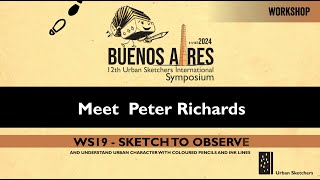 USk BUENOS AIRES 24-WS19 PETER RICHARDS
Sketch to Observe and Understand Urban Character With Coloured Pencils and Ink Lines
Presenting Peter Richards! He will be teaching WS19 - Sketch to Observe and Understand Urban Character With Coloured Pencils and Ink Lines at the 12th Urban Sketchers Symposium Buenos Aires 2024.
Eventbrite registration page: https://www.eventbrite.com/o/urban-sketchers-9372882096
About Peter’s Workshop:
Explore the rich character of urban places made up of groups of smaller buildings in the Plaza Dorrego. With a focus on line drawing with coloured pencils and brush pens, we will use quick A7 pencil thumbnails to create a variety of views to break down the complexity of the place and find the focus of the view. We will then develop larger sketches adding ink lines and pencil tones.
Through this process, participants will improve confidence in observation of urban places, composition, and faster sketching skills.
Browse through the detailed Symposium Program Booklet for more in-depth information on all of what’s in store at #USkBuenosAires2024. https://issuu.com/drawingattention/docs/12th_usk_symposium_buenos_aires_2024_program_bookl
Registration begins 2 March 2024 at 12 noon or 12pm GMT-3 Argentina time.
Check your local time here: https://www.timeanddate.com/worldclock/fixedtime.html?msg=Urban+Sketchers+Saymposium+Buenos+Aires+2024+Registration&iso=20240302T12&p1=51
FAQ (Frequently Asked Questions): https://urbansketchers.org/usk-symposium-buenos-aires-2024-faq/
Website https://urbansketchers.org/usk-symposium-buenos-aires-2024/
Instagram https://www.instagram.com/usksymposium/
FB Group https://www.facebook.com/groups/usksymposiumhub
Check out Peter Richard’s work here: www.instagram.com/pr_designthinkingdrawings USk BUENOS AIRES 24-WS19 PETER RICHARDS