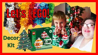 Let’s LEGO Christmas Decor Set
