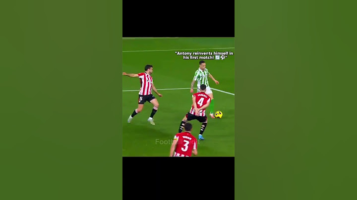 Anthony's first game for Betis ☠️ #football #spain #betis #antony #goat #shorts