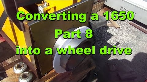 Building a 1650 Cub Cadet 4 wheel drive part 8
