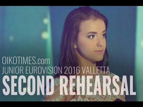 oikotimes.com: Ukraine Second Rehearsal at Junior Eurovision 2016