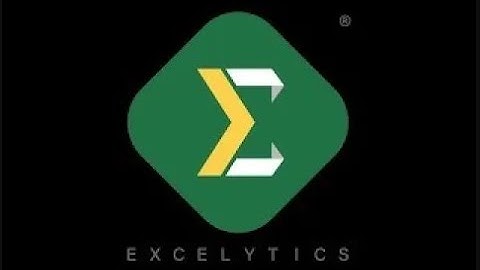 Excelytics Demo B00454 Advanced Excel