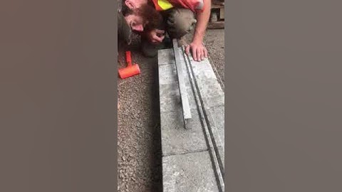 How to install retaining wall - Unilock Pisa 2 wall