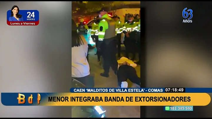 Caen Los malditos de Villa Estela: banda se dedica...