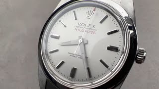 Rolex Milgauss 1019 Vintage Rolex Watch Review