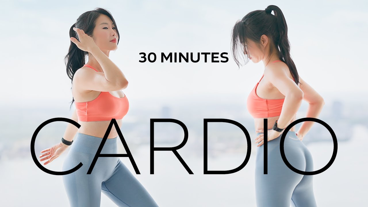 No 관절무리 논스톱 30분 💦 - 쉽고 재밌게 체지방 태우기 유산소 홈트