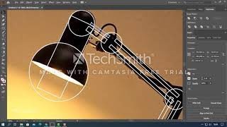 Flat Design Lamp Illustration - Make Design