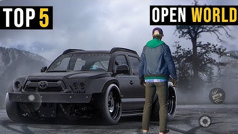 Top 5 CRAZY OPEN WORLD GAMES Like GTA 5 For Android 2024 | HIGH GRAPHICS