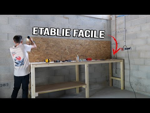 Construire un établi