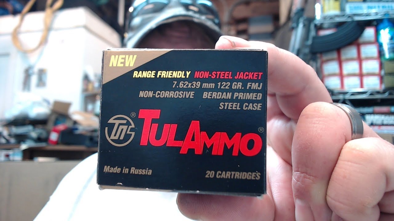 7.62x39 Range Friendly Ammo Tulammo & Geco AK47 SKS KS 47 AR 47 YouTube