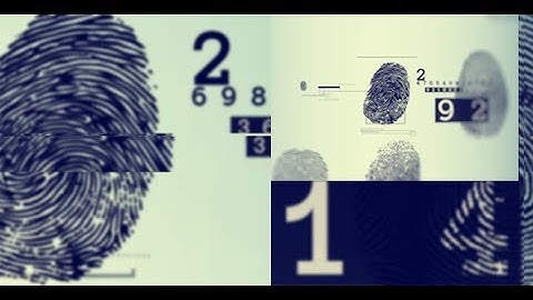 Fingerprint Logo (After Effects template)