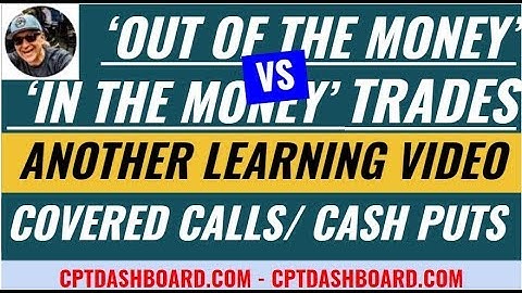 OTM vs ITM Covered Calls - I compare my trade with the Covered Call Advisor