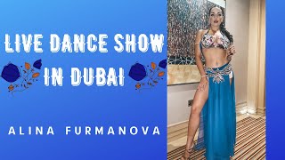 YA BENT EL SULTAN BELLYDANCE SHOW ALINA FURMANOVA عرض الرقص الشرقي المباشر في دبي من ألينا فورمانوفا