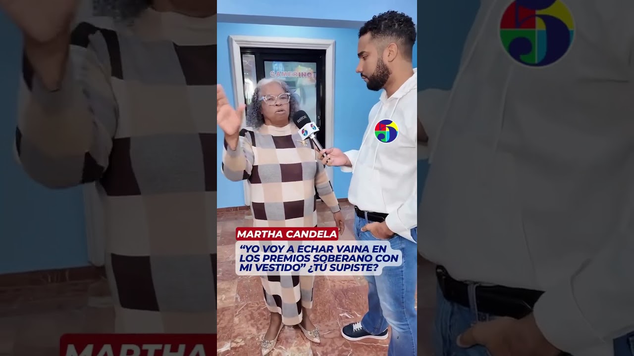 Martha Candela habla de los premios soberano 🎤 @santicontreras #telemicro