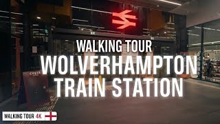 Wolverhampton Railway Station Walking Tour 2026 | West Midlands UK | 4K | Frames with Sehaj 