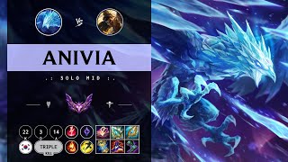 Anivia Mid vs Akshan - KR Master Patch 14.11