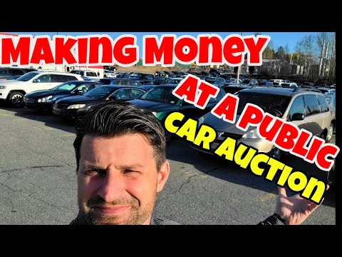 Flipping Cars 101 - How to buy at a Public Car Auction - Flying Wheels
