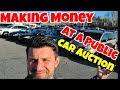 Flipping Cars 101 - How to buy at a Public Car Auction - Flying Wheels