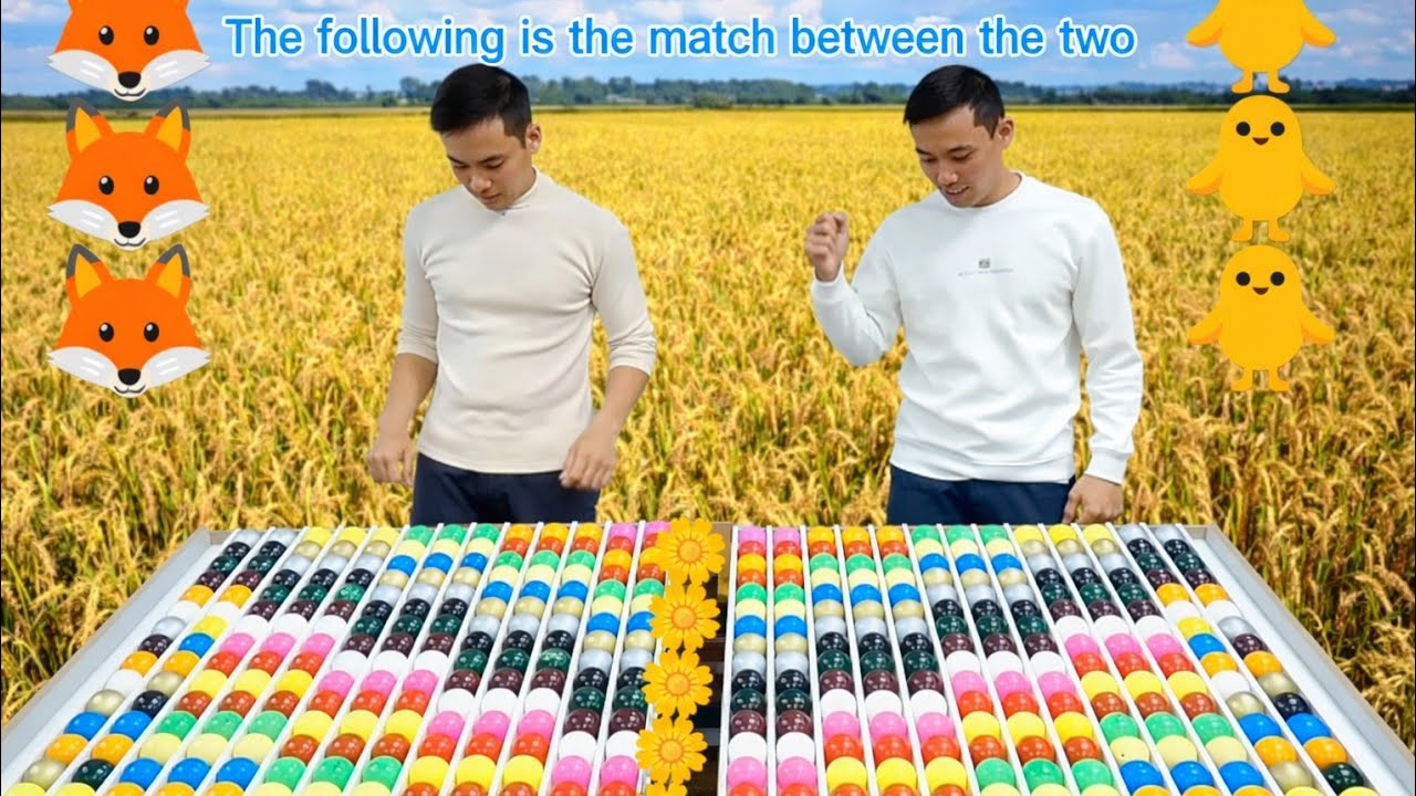 Last Second Win! Wolf vs Chick Ball Challenge🦊🐥