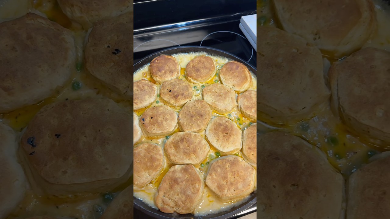 One pan chicken pot pie! 