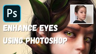 How to create amazing eye details by creating your own eye iris using Photoshop: Photoshop Tutorial
