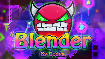 Blender - by Codex (Very Easy Demon, 3 Coins) | Geometry Dash