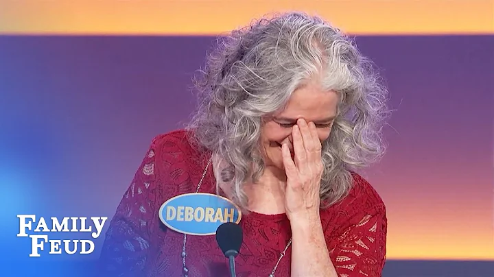 Deborah, it's Family Feud, not a Western! | Family...