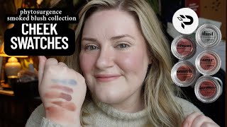 Phytosurgence Smoke Blushes | Cheek and Hand Swatches