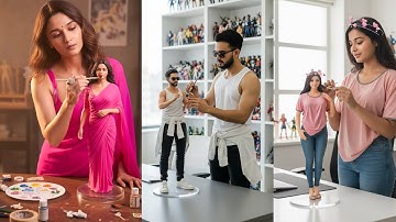 Trending Instagram Viral figurine 3D Photo Editing prompts | Google Gemini Viral Photo Editing