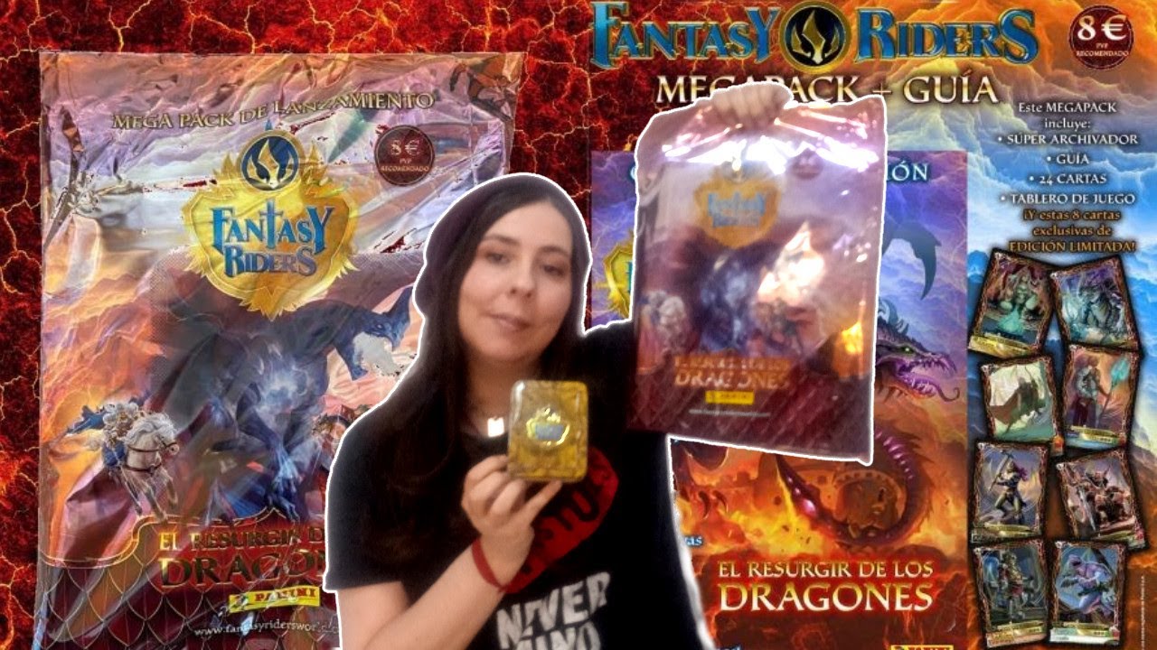 Fantasy Riders 3 El Resurgir de los Dragones Mega Pack de Lanzamiento Haul + Unboxing | Shanesama84