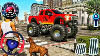 Indian 4×4 Monster Truck; Indian Real 3D Truck Driving Game Bast Monster! Truck Stunt 3D Gameplay screenshot 5