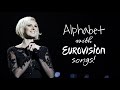 ALPHABET WITH EUROVISION SONGS