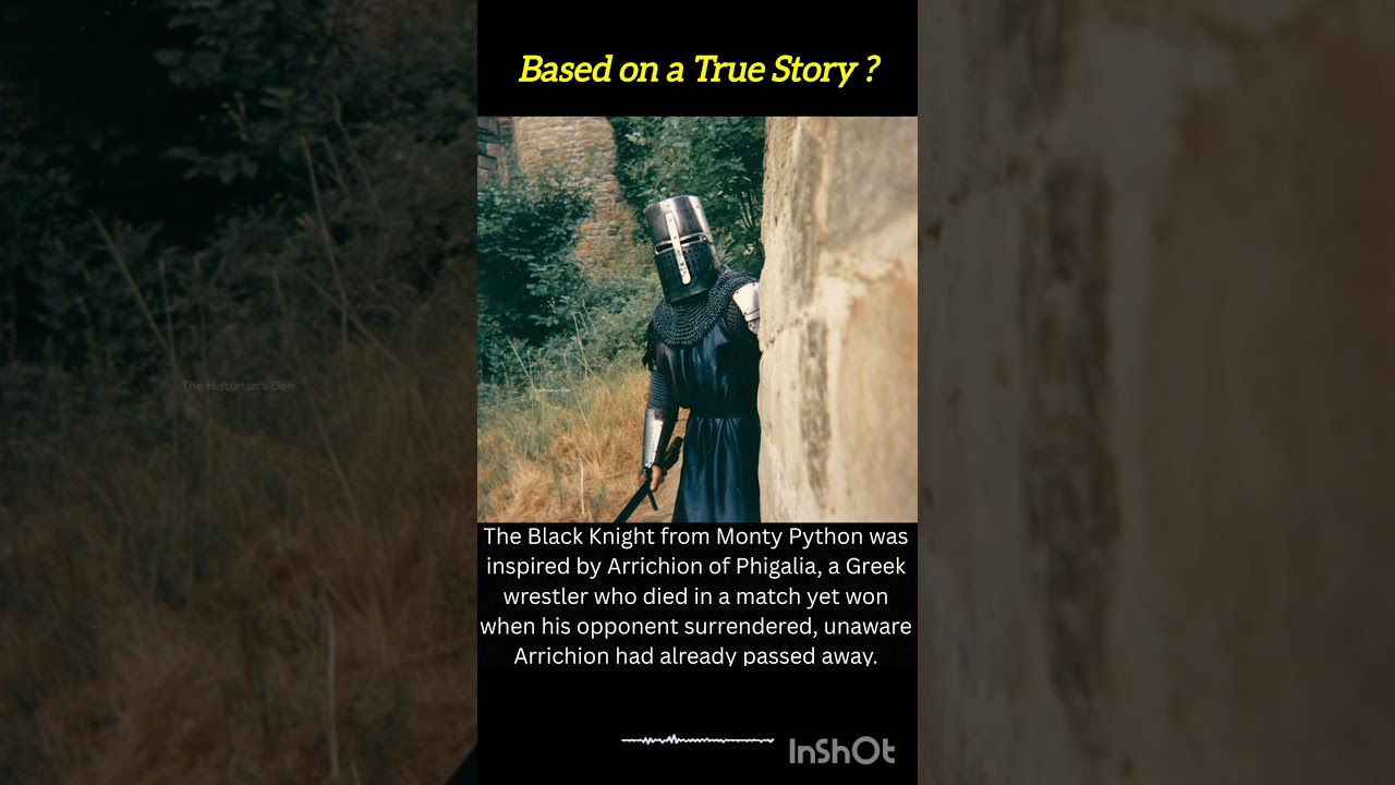 Настоящий Чёрный Рыцарь: шутка Монти Пайтона, уходящая корнями в древнюю историю 