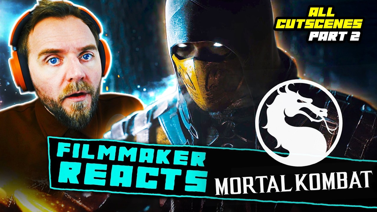 Filmmaker Reacts to Mortal Kombat X | [ALL CUTSCENES - Part 2] | I've had better MK!!