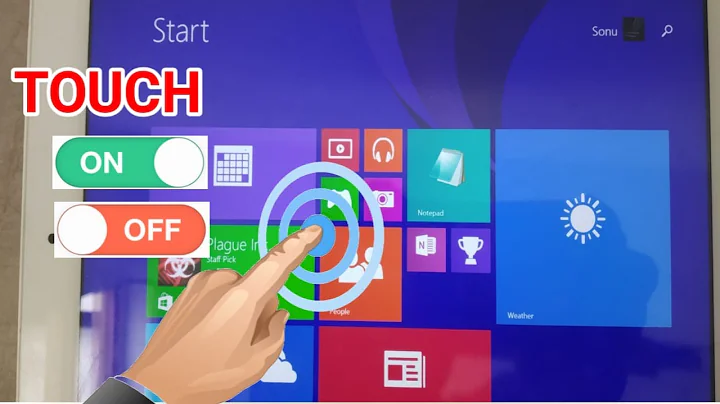 How To Disable and Enable Touchscreen in windows 8 & 10 easy and fast | PC ki Touch on/off kaise kre