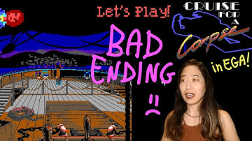 Julia Plays Cruise for a Corpse in EGA! (Delphine Software International,1991), BAD ENDING